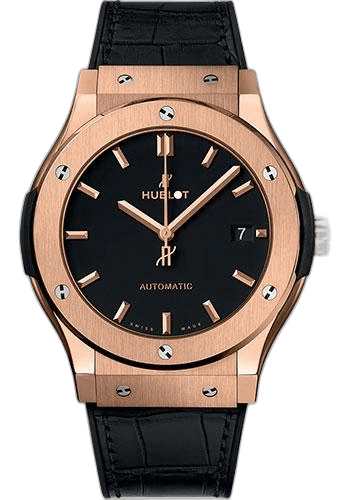 Classic Fusion King Gold Watch - 45 mm - Black Dial-511.OX.1181.LR 45mm by Hublot — 511.OX.1181.LR