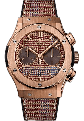Hublot Classic Fusion Chronograph Italia Independent Prince-De-Galles King Gold Limited Edition of 50 Watch-521.OX.2709.NR.ITI18 45mm