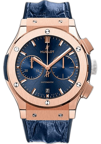 Classic Fusion Blue Chronograph King Gold Watch-521.OX.7180.LR 45mm — Hublot Ref. 521.OX.7180.LR