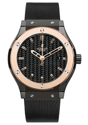 Classic Fusion Ceramic Gold Watch-542.CP.1780.RX 42mm Carbon Dial — Hublot Ref. 542.CP.1780.RX