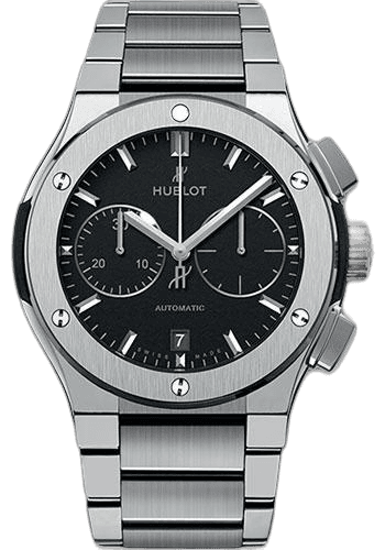 Hublot Classic Fusion Titanium Bracelet Watch-520.NX.1170.NX 45mm Black Dial Watch Ref. 520.NX.1170.NX
