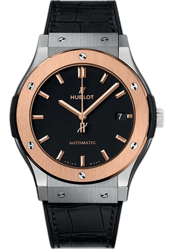 Hublot 45mm Classic Fusion Titanium King Gold Watch - 45 mm - Black Dial-511.NO.1181.LR Watch Ref. 511.NO.1181.LR
