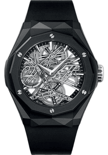 Hublot Classic Fusion Tourbillon Power Reserve 5 days Orlinski Black Magic Watch - 45 mm - Black Skeleton Dial Limited Edition of 30-505.CI.1170.RX.ORL19 45mm Ceramic Timepiece [505.CI.1170.RX.ORL19