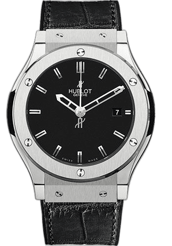 Classic Fusion Titanium Watch-511.NX.1170.LR 45mm Black Dial by Hublot — 511.NX.1170.LR