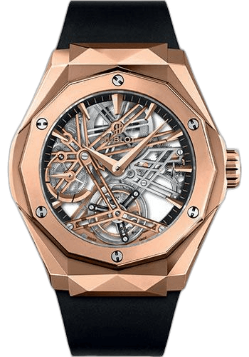 Hublot Classic Fusion Tourbillon Power Reserve 5 days Orlinski King Gold Watch - 45 mm - Gold Skeleton Dial Limited Edition of 30-505.OX.1180.RX.ORL19 45mm Watch Ref. 505.OX.1180.RX.ORL19