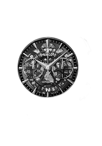 Classic Fusion Aerofusion Chronograph Orlinski White Ceramic Watch - 45 mm - Sapphire Crystal Dial - White Smooth Rubber Strap Limited Edition of 200-525.HI.0170.RW.ORL21 45mm — Hublot Ref. 525.HI.0170.RW.ORL21