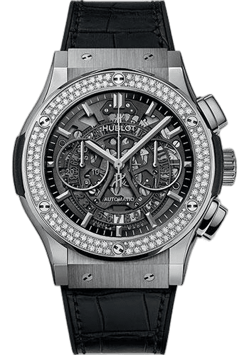 Classic Fusion Aerofusion Titanium Diamonds Watch - 45 mm - Sapphire Dial-525.NX.0170.LR.1104 45mm Diamond Sapphire Dial · Hublot 525.NX.0170.LR.1104