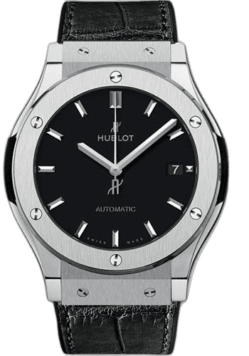 Hublot Classic Fusion Titanium Watch-542.NX.1171.LR 42mm Black Dial Watch Ref. 542.NX.1171.LR