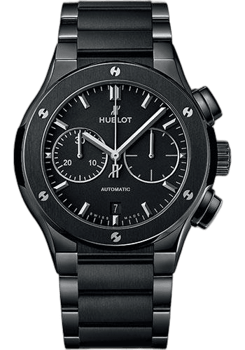 Hublot Classic Fusion Chronograph Black Magic Bracelet Watch-520.CM.1170.CM 45mm Ceramic (520.CM.1170.CM