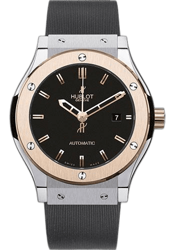 Hublot 42mm Black Dial Classic Fusion Titanium King Gold Watch-542.NO.1180.RX Watch Ref. 542.NO.1180.RX