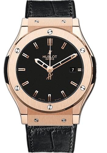 Hublot 45mm Diamond Black Dial Classic Fusion Gold Diamonds Watch-511.OX.1180.LR Watch Ref. 511.OX.1180.LR