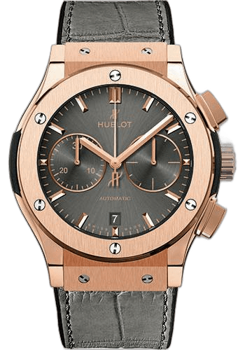 Hublot Classic Fusion Racing Grey Chronograph King Gold Watch - 45 mm - Grey Dial-521.OX.7081.LR 45mm Watch Ref. 521.OX.7081.LR