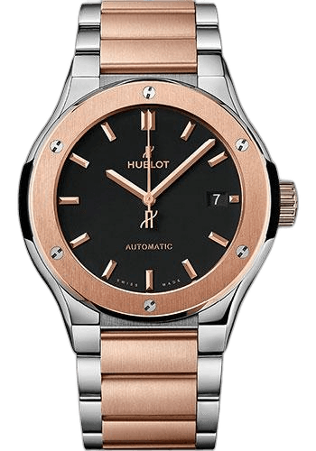 Hublot 45mm Classic Fusion Titanium King Gold Bracelet Watch - 45 mm - Black Dial-510.NO.1180.NO — Ref. 510.NO.1180.NO