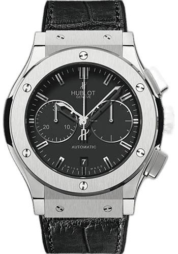 Hublot 45mm Black Dial Classic Fusion Chronograph Titanium Watch-521.NX.1170.LR Watch Ref. 521.NX.1170.LR
