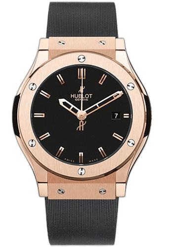 Classic Fusion Gold Watch-542.PX.1180.RX 42mm Black Dial — Hublot Ref. 542.PX.1180.RX