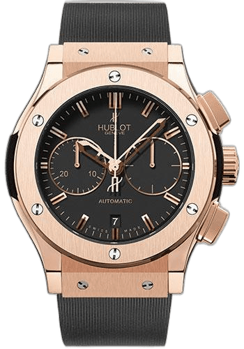 Hublot Classic Fusion Chronograph King Gold Watch-521.OX.1180.RX 45mm Black Dial (521.OX.1180.RX