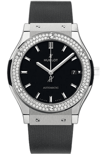 Classic Fusion Titanium Watch-565.NX.1171.RX.1104 38mm Diamond Black Dial · Hublot 565.NX.1171.RX.1104