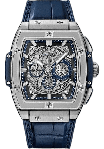 Spirit of Big Bang Titanium Blue Watch-601.NX.7170.LR · Hublot 45mm Sapphire Dial — 601.NX.7170.LR