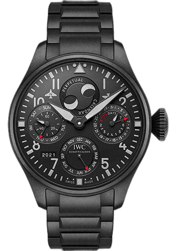 IWC Big Pilot's Watch Perpetual Calendar TOP GUN Ceratanium — Black Dial | Ref. IW503604