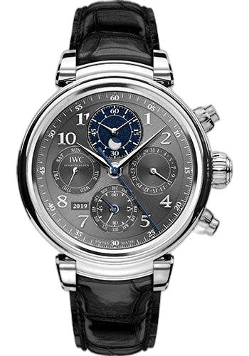 IWC Da Vinci Perpetual Calendar Chronograph Steel — Slate Dial | Ref. IW392103