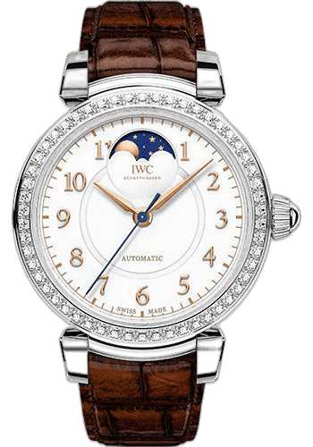 IWC Da Vinci Automatic Steel Moon Phase — Silver Dial | Ref. IW459307