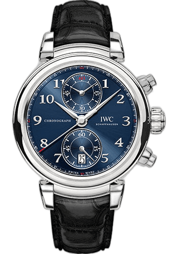 IWC Da Vinci Chronograph Steel — Blue Dial | Ref. IW393402