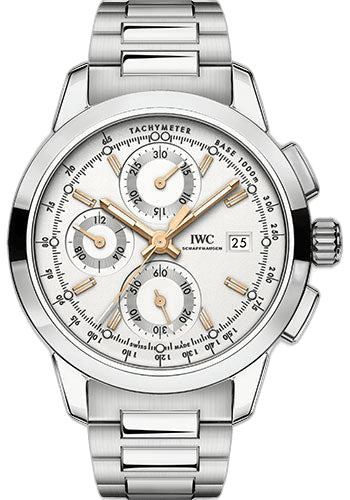 IWC Ingenieur Chronograph Steel — Silver-Plated Luminescent Dial | Ref. IW380801