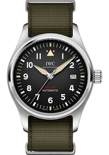 IWC Pilot's Watch Automatic Spitfire Steel — Black Luminescent Dial | Ref. IW326801