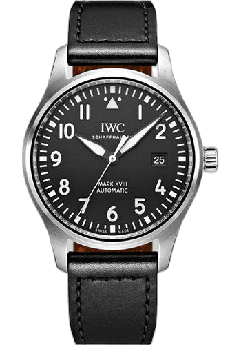 IWC Pilot's Watch Mark XVIII Steel — Black Dial | Ref. IW327009
