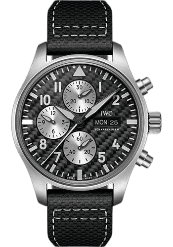 IWC Pilot's Watch Chronograph Titanium — Carbon Dial AMG Edition | Ref. IW377903