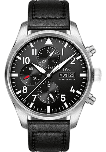 IWC Pilot's Watch Chronograph Steel — Black Dial | Ref. IW377709
