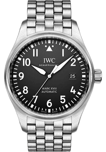 IWC Pilot's Watch Mark XVIII Steel — Black Dial | Ref. IW327015