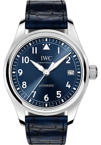 IWC Pilot's Watch Automatic 36 Steel — Blue Luminescent Dial | Ref. IW324008