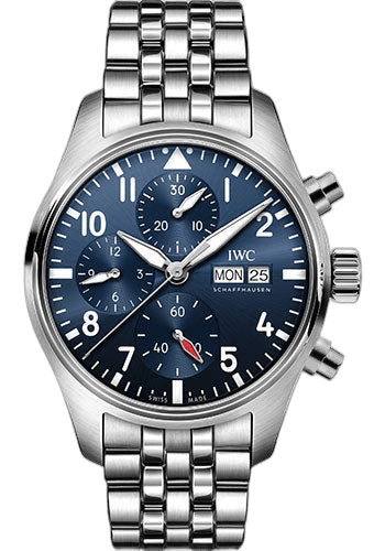 IWC Pilot's Watch Chronograph 41 Steel — Blue Dial | Ref. IW388102
