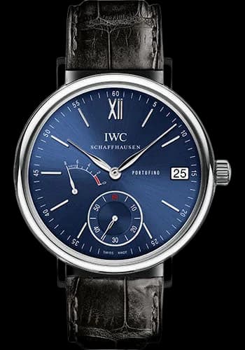 IWC Portofino Steel — Blue Eight-Days Hand-Wound Dial | Ref. IW510106