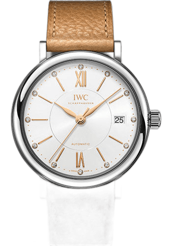 IWC Portofino Automatic 37 Steel — Silver-Plated Dial | Ref. IW458120