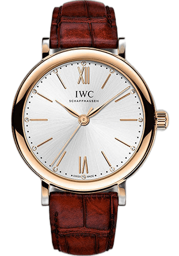 IWC Portofino Automatic 34 Rose Gold — Silver Dial | Ref. IW357401