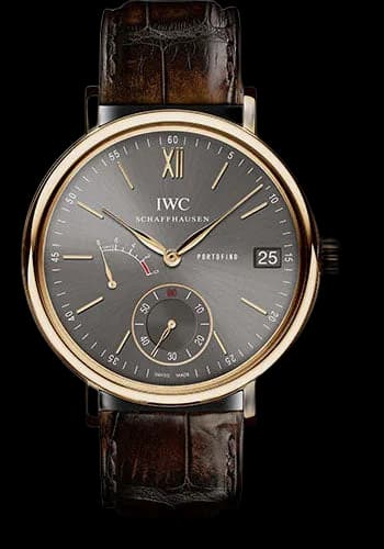 IWC Portofino Rose Gold — Ardoise Dial Hand-Wound Eight Days | Ref. IW510104