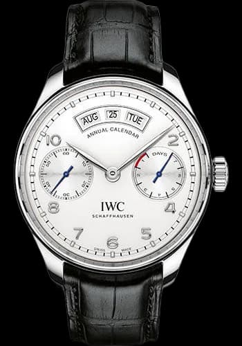 IWC Portugieser Annual Calendar Steel — Silver Dial | Ref. IW503501