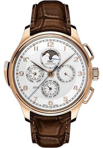 IWC Portugieser Rose Gold — Silver-Plated Dial Grande Complication | Ref. IW377602