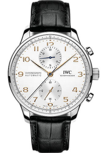 IWC Portugieser Chronograph Steel — Silver Dial | Ref. IW371604