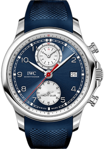 IWC Portugieser Yacht Club Chronograph Steel — Blue Dial | Ref. IW390507