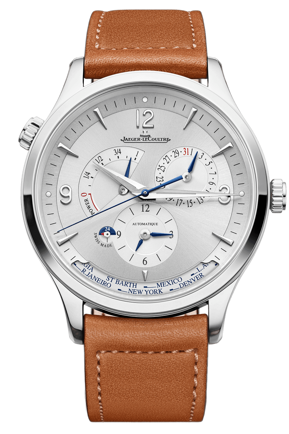 Jaeger-LeCoultre Master Control Geographic — World-Time Complication in Stainless Steel | Ref. Q4128420