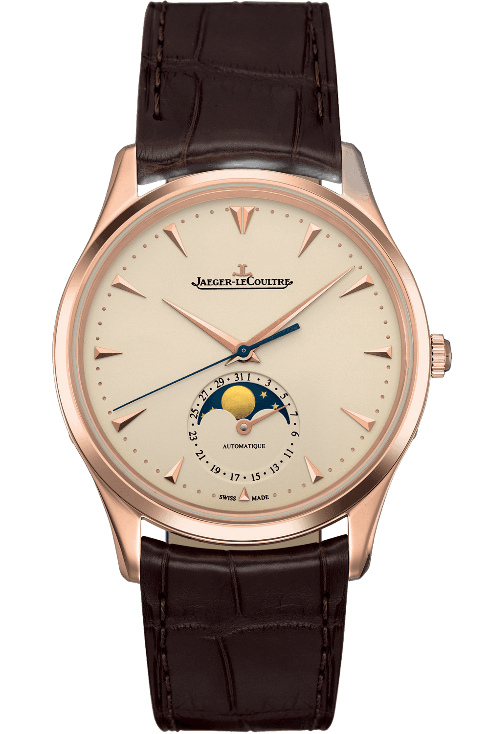 Jaeger-LeCoultre Master Ultra Thin Steel — Moonphase 39 mm | Ref. Q1362520