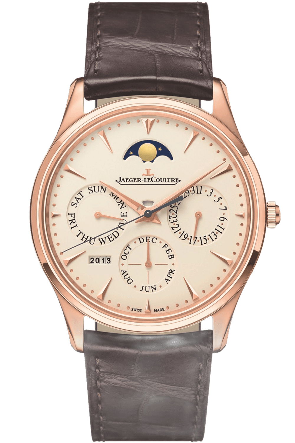 Jaeger-LeCoultre Master Ultra Thin Perpetual — Eternal Calendar in Featherweight Steel | Ref. Master Ultra Thin Perpetual