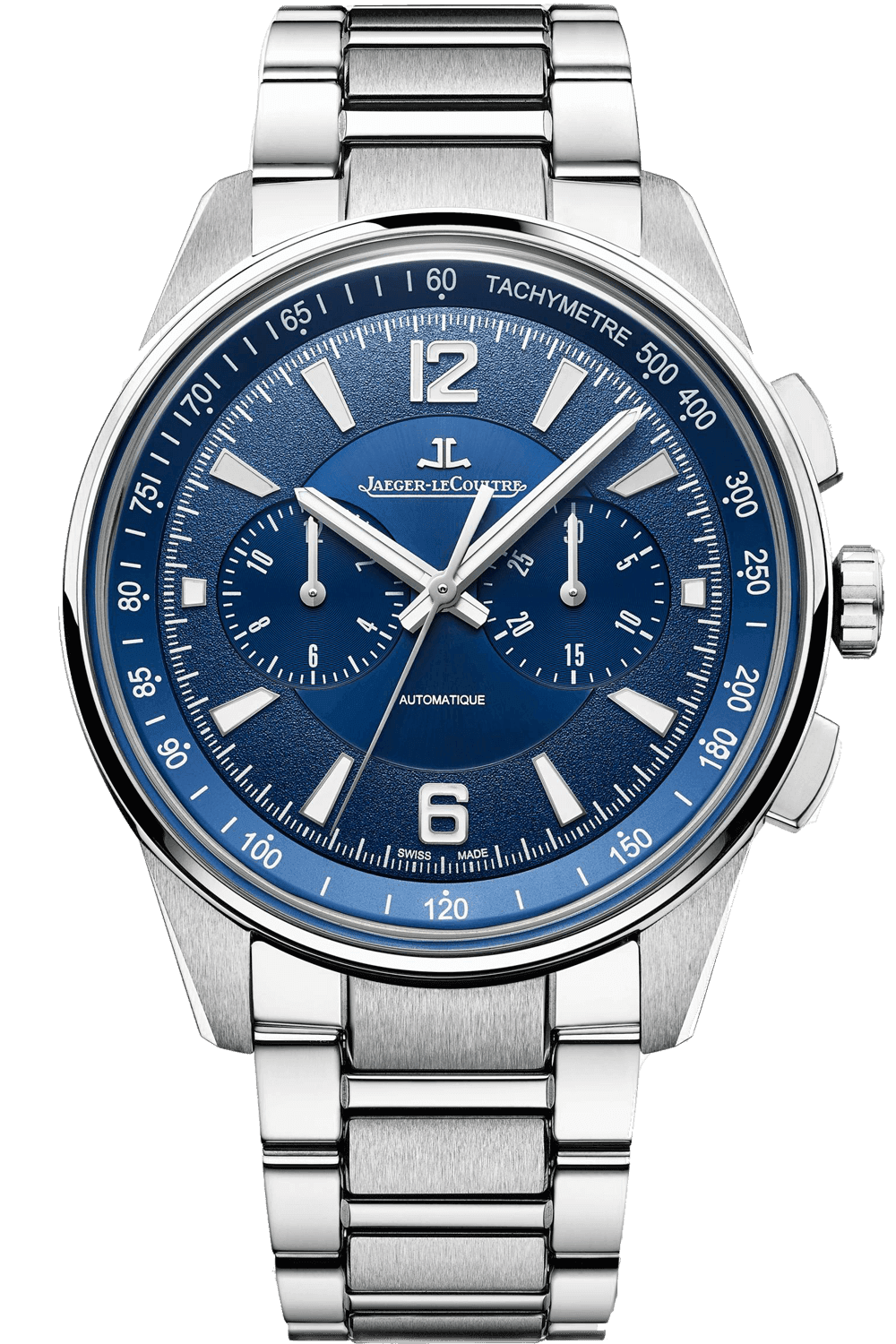 Jaeger-LeCoultre Polaris Steel — Blue Dial Integrated Chronograph | Ref. Q9028180