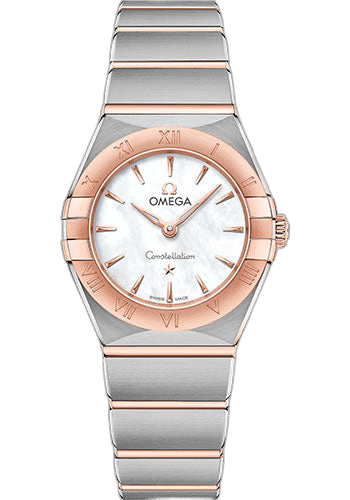 Omega 25mm & Sedna™ Gold Mother-of-Pearl Dial Constellation Manhattan Quartz Watch - 25 mm Steel And Sedna Gold Case - Mother-Of-Pearl Dial - 131.20.25.60.05.001 — Ref. 131.20.25.60.05.001