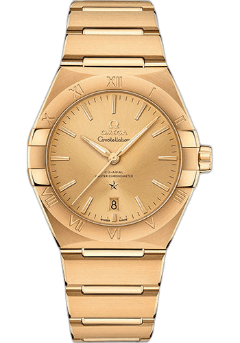 Omega Constellation OMEGA Co-Axial Master Chronometer - 39 mm Yellow Gold Case - Champagne Dial - 131.50.39.20.08.001 39mm