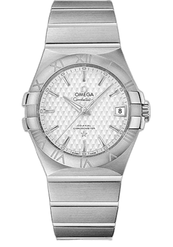 Omega Constellation Co-Axial Watch - 35 mm Steel Case - Silver Dial - 123.10.35.20.02.002 35mm Timepiece [123.10.35.20.02.002