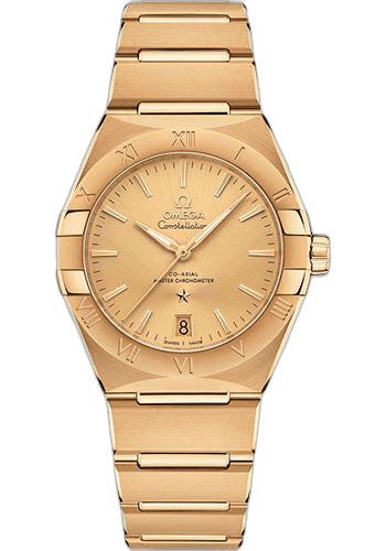 Omega Constellation OMEGA Co-Axial Master Chronometer - 36 mm Yellow Gold Case - Yellow Dial - 131.50.36.20.08.001 36mm